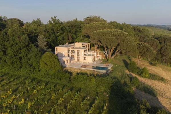 Villa d’architecte signée André Morier – panorama exceptionnel sur la Garonne