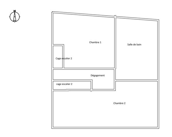 GANNAT - Maison de Ville 95m2 - 3 chambres - 89 000€