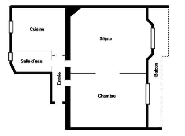 Appartement à louer à Paris (75015)