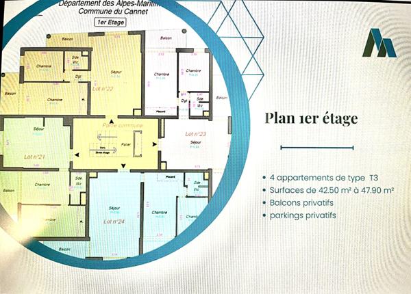Immeuble Le Cannet 460 m2, spécial investisseur.