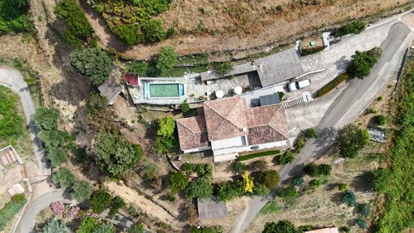 Maison vue mer panoramique sur les hauteurs de Calcatoggio - piscine chauffée - appartement indépendant