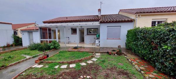 Trouillas (66300) Maison plain-pied T3 + garage + jardin