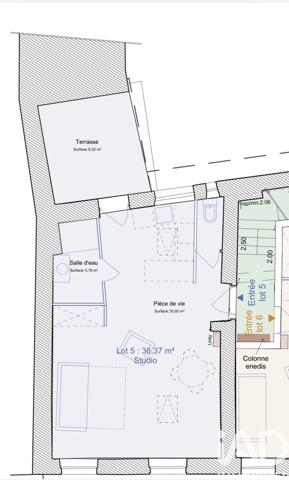 Appartement à vendre 1 pièce 36 m² Limonest