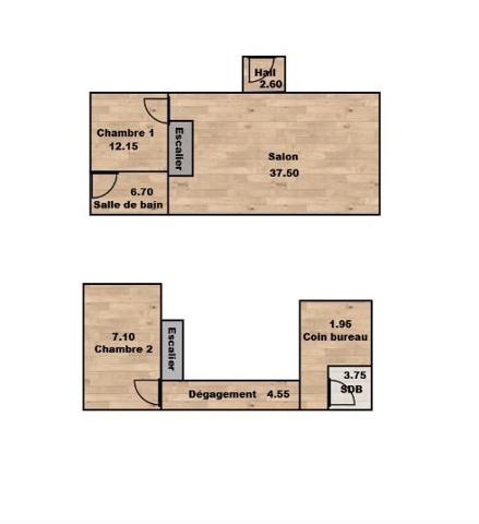 Appartement 4 pièces - 90 m² Exclusivité efficity