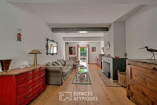 Maison de village avec jardin en centre ville de Saint Jean De Vedas