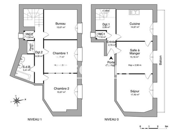 Location Appartement 5 pièces 110.5 m² - 16 AVENUE D'ARCHES Charleville Mezieres 08000