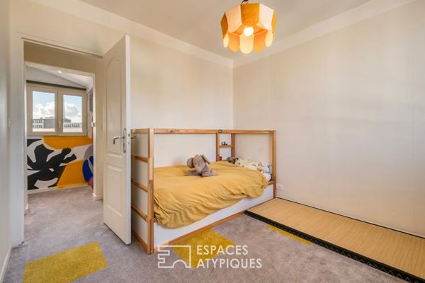 Loft d’artiste de style industriel dans une ancienne école de danse