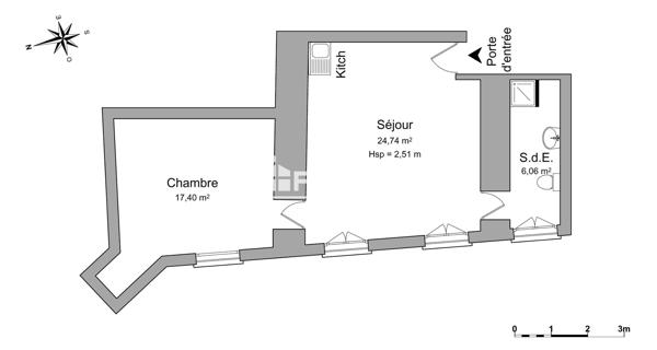 Location Appartement 2 pièces 48.2 m² - Valence 26000