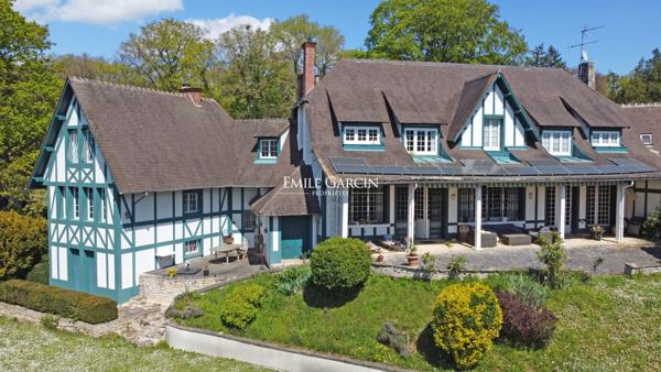 Gouvieux (Oise), propriété anglo-normande à vendre