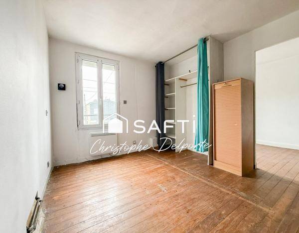 Maison sanvicaise fort potentiel 57m² 2 chambres
