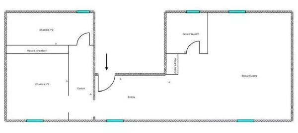 Location                                                      Appartement
                        
                     3 pièces                      58 m2                     à Le Luc