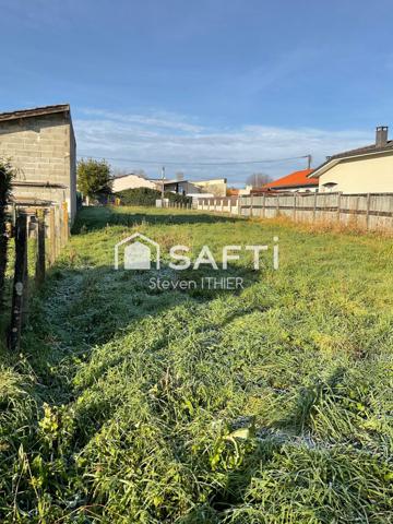 Terrain constructible de 636m2 à Castelnau-De-Médoc: Idéal pour vos projets !