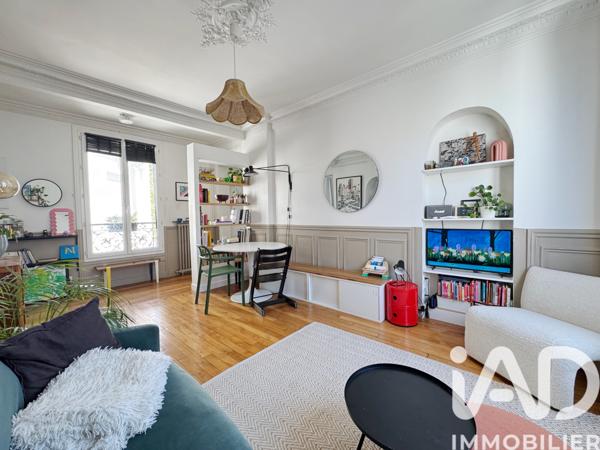 Appartement à vendre 3 pièces 65,49 m² Issy-les-Moulineaux