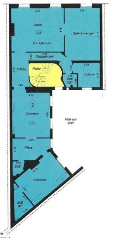 Appartement 6 pièces de 127 m² à Paris (75009)