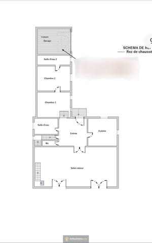 Faremoutiers (77515) MAISON 118m² TERRAIN 520m² GARAGE a SAINT AUGUSTIN 77515
