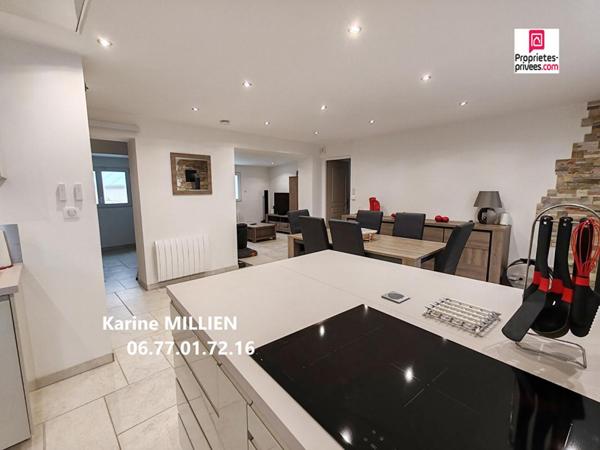 NONANCOURT 27320 Maison individuelle et lodge aménagé, 4 étangs avec bras de rivière, double garage, terrain de plus de 5 Hectares - 570 000  HAI