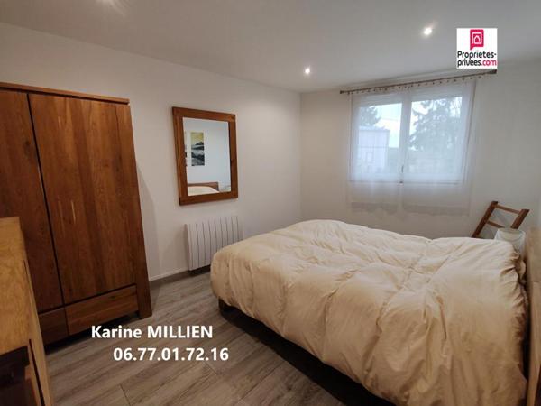 NONANCOURT 27320 Maison individuelle et lodge aménagé, 4 étangs avec bras de rivière, double garage, terrain de plus de 5 Hectares - 570 000  HAI