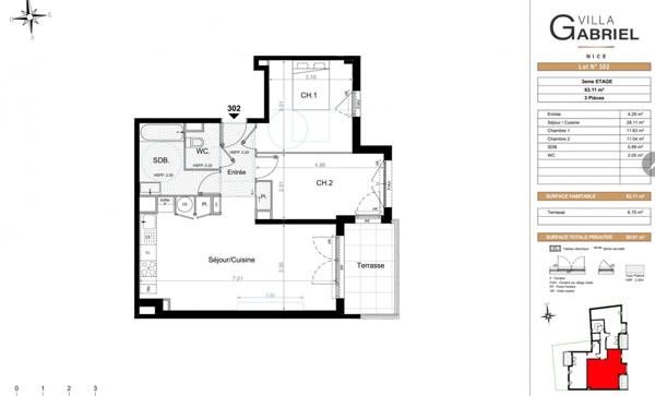 Nice  Nouvelle résidence de standing livrée fin 2026