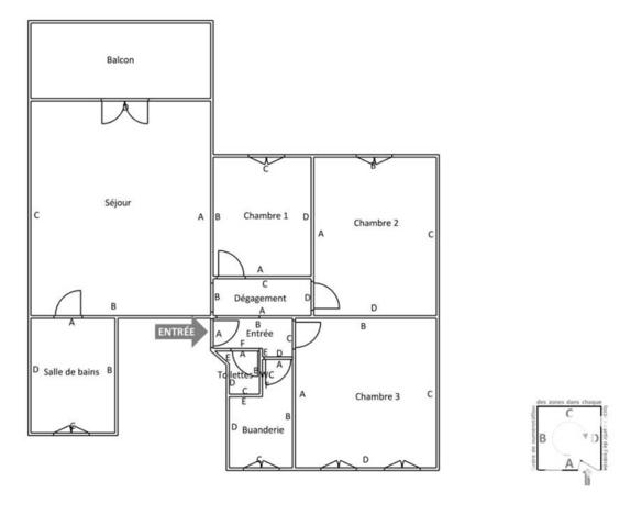 Appartement à vendre 4 pièces 90 m² Le Havre