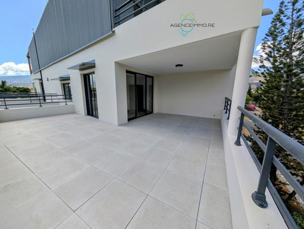 F4 neuf en Duplex 99,49 m2 à Saint Paul Rés. PSAMATHEE