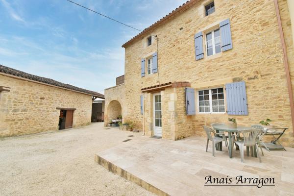 Maison à vendre 3 pièces SAINT FRONT SUR LEMANCE (47)