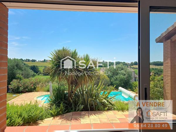 Belle maison T6 avec vue dégagée au calme