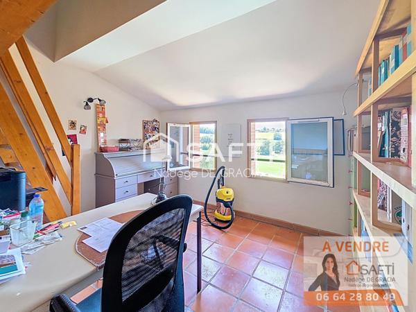 Belle maison T6 avec vue dégagée au calme