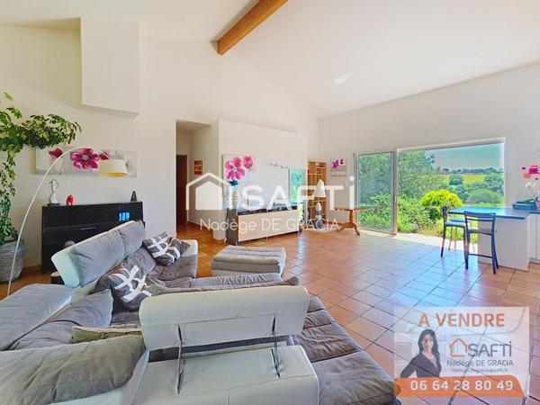 Belle maison T6 avec vue dégagée au calme