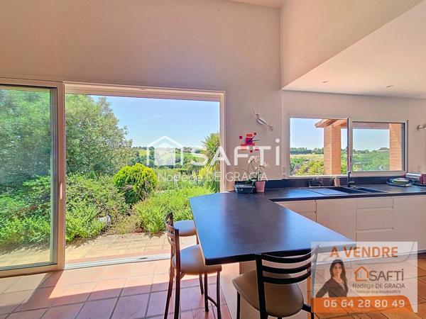 Belle maison T6 avec vue dégagée au calme