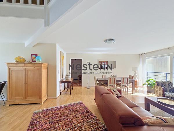A VENDRE Rare à Caen Mémorial  Duplex familial 130 m² dernier étage avec terrasse