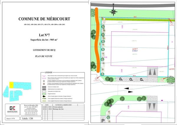 Terrain à bâtir  lotissement résidentiel