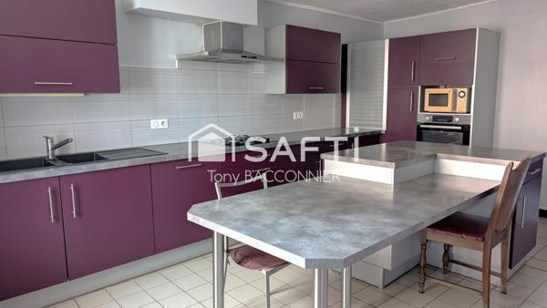 Maison 110m2 sur 690mé de Terrain