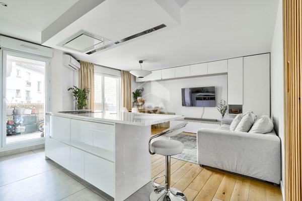 Appartement Levallois Perret 3 pièce(s) 68 m2 + Large Balcon de 10m²