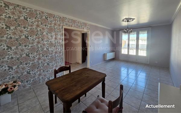 Maison de ville 90 m² avec 3 chambres, garage, jardin, terrasse et balcon proche centre-ville du Mans