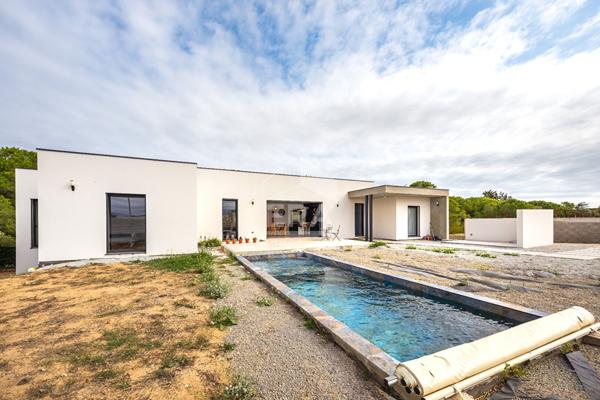 Villa de plain pied moderne à vendre à Perpignan "Mas Vermeil"