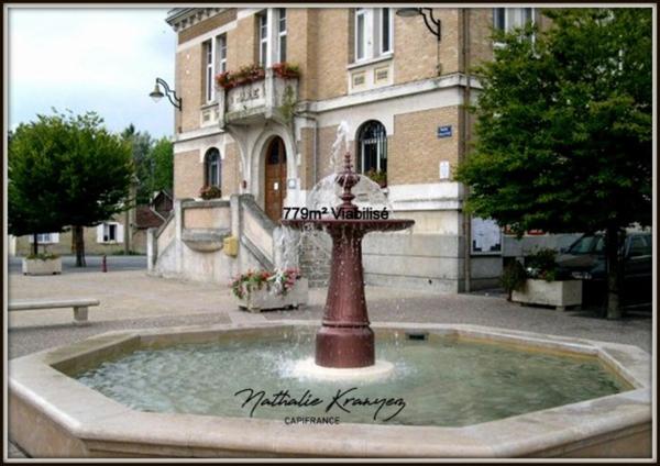 Terrain constructible, viabilisé de 779m² à vendre à  JUNIVILLE (08)