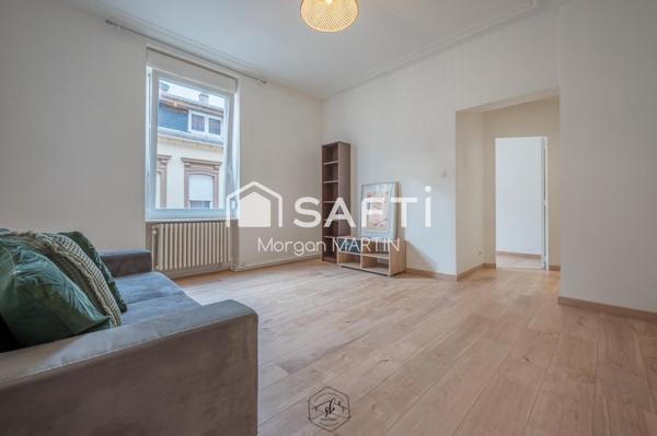 Appartement T2 bis de 54m² avec jardin et cave à ALGRANGE