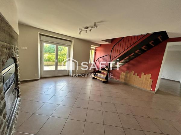 maison avec terrain, garage