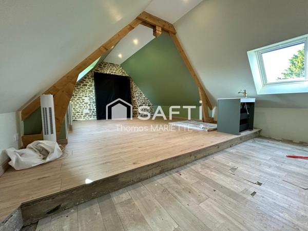 maison avec terrain, garage