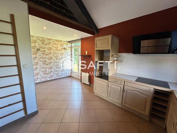 maison avec terrain, garage