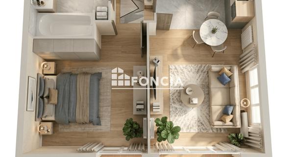 À vendre Studio 35.07 m² - Châtenay-malabry 92290