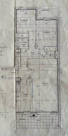 Appartement 3 pièces - 44100 Nantes