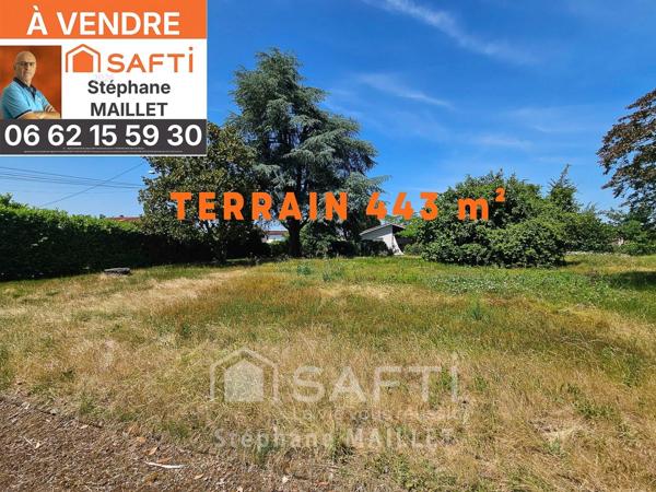Terrain idéal dans quartier recherché
