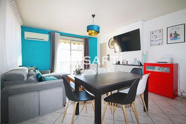 Appartement P4 de 66 m2 avec cours, garage et caves