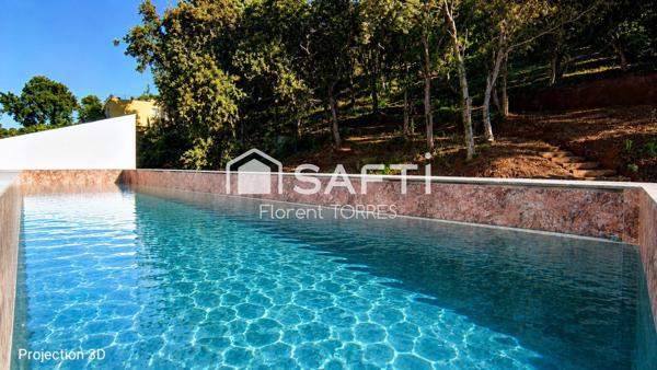 FABRÉGAS – Villa contemporaine neuve avec piscine rooftop à deux pas des plages