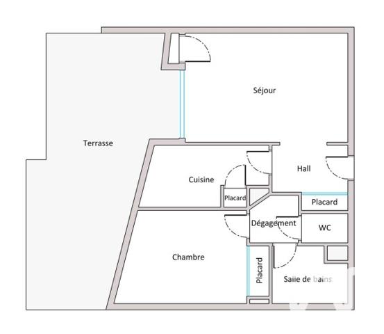 Appartement à vendre 2 pièces 53 m² Nogent-sur-Marne