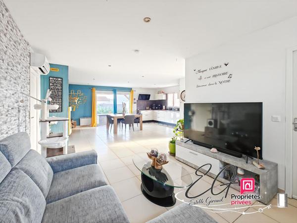 VILLEGLY : Villa de plain-pied avec piscine et jacuzzi