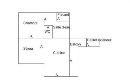 Appartement à vendre 3 pièces 50 m² Nay