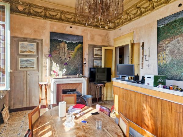 83670 - BARJOLS - DEMEURE FAMILIALE - CHAMBRES D'HÔTES - 7 CHAMBRES - GRAND JARDIN - VUE PANORAMIQUE SUR LE VILLAGE