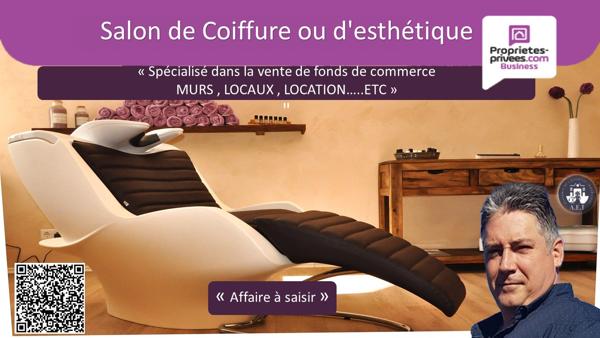 FONDS DE COMMERCE COIFFEUR LALOUVESC